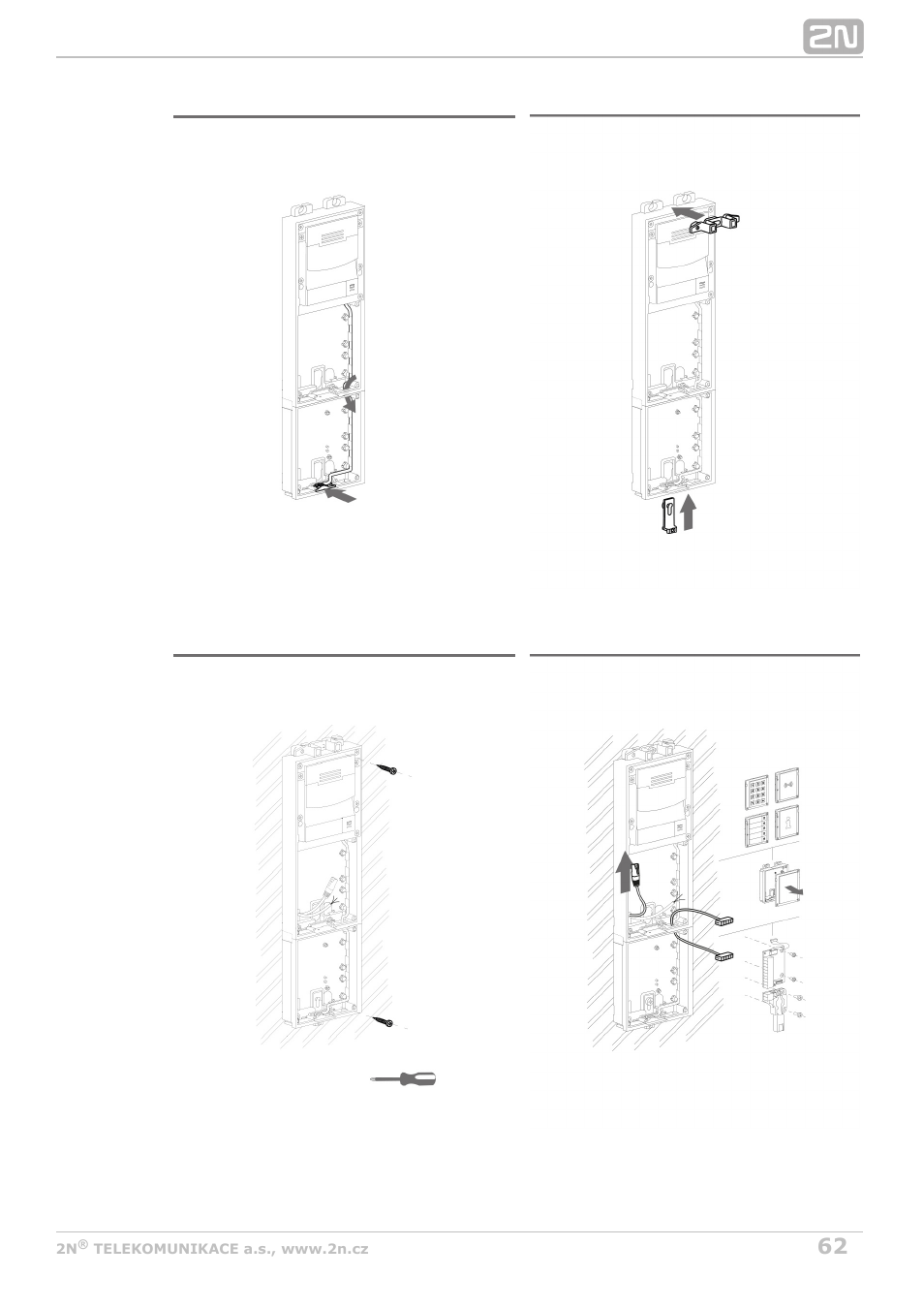 2N Helios IP Verso v1.1 User Manual | Page 62 / 112