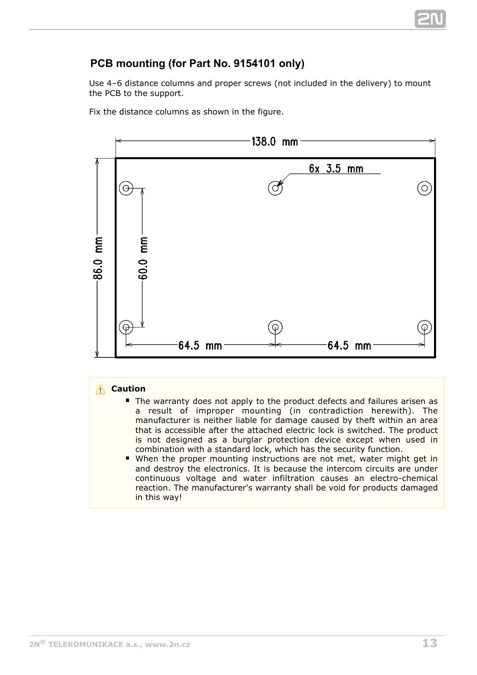 2N Helios IP Video Kit User Manual | Page 13 / 31