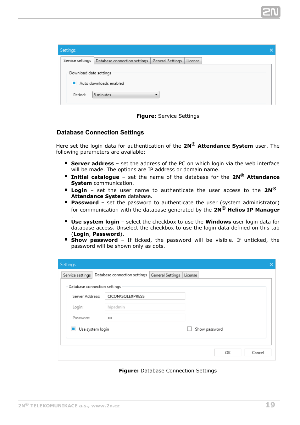 2N Attendance System v1.0 User Manual | Page 19 / 38