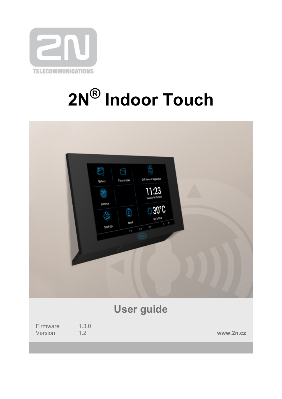 2N Indoor Touch User guide v1.2 User Manual | 36 pages