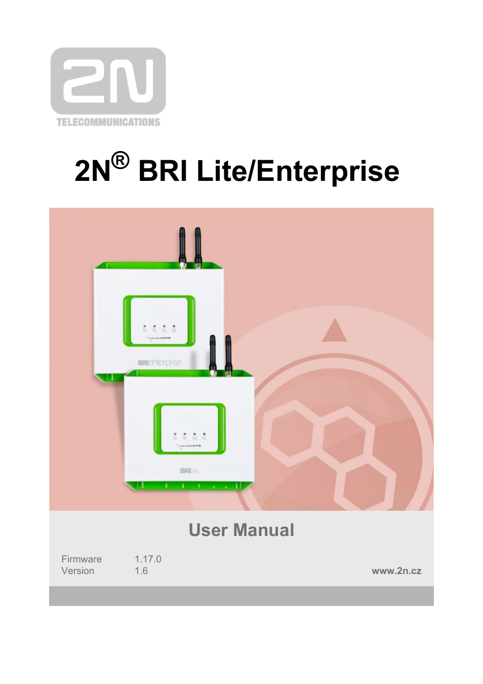 2N BRI Lite/Enterprise v1.6 User Manual | 127 pages