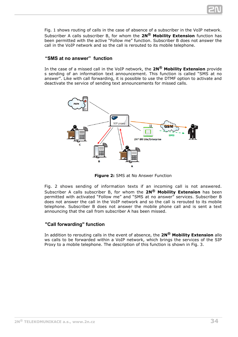 2N BRI Lite/Enterprise v1.6 User Manual | Page 34 / 127