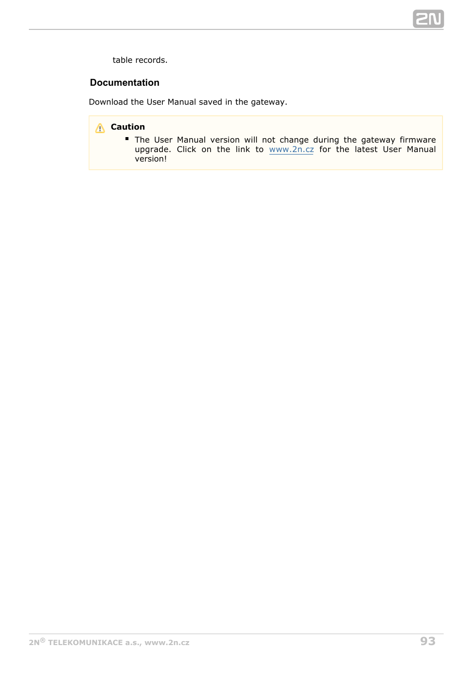 2N BRI Lite/Enterprise v1.6 User Manual | Page 93 / 127
