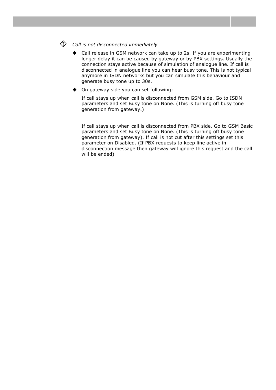 Troubleshooting 8.2 | 2N BRI Lite/Enterprise v1.1 User Manual | Page 104 / 109