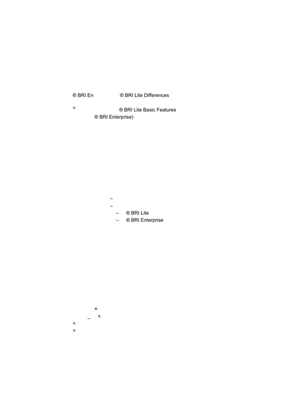 2N BRI Lite/Enterprise v1.1 User Manual | Page 3 / 109