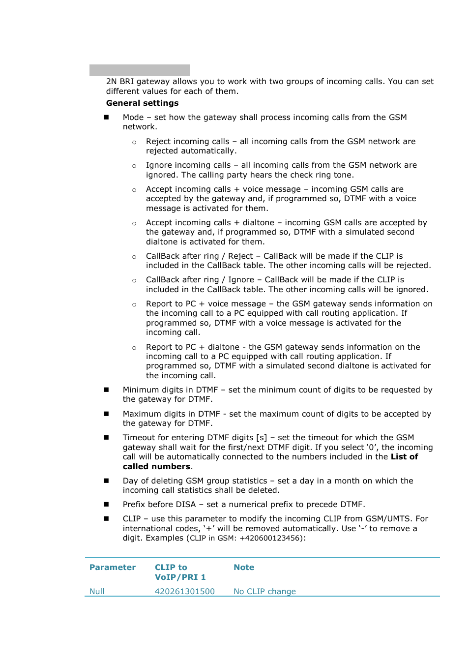 Gsm incoming groups | 2N BRI Lite/Enterprise v1.1 User Manual | Page 74 / 109