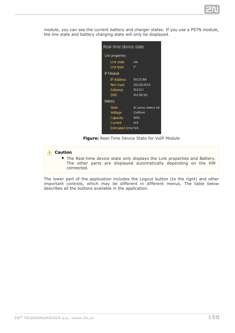 2N Lift8 v1.6.0 User Manual | Page 150 / 247