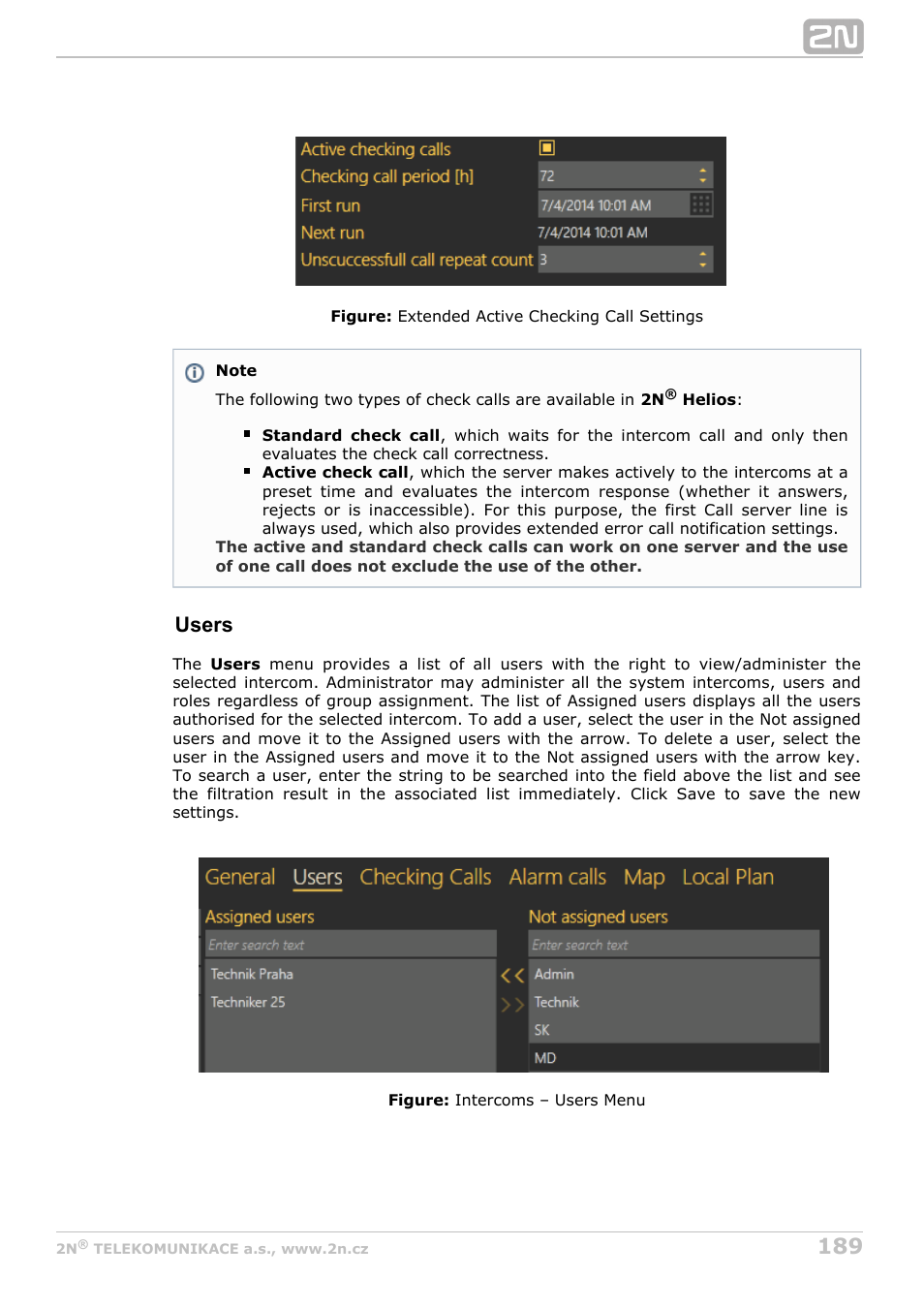 Users | 2N Lift8 v1.6.0 User Manual | Page 189 / 247