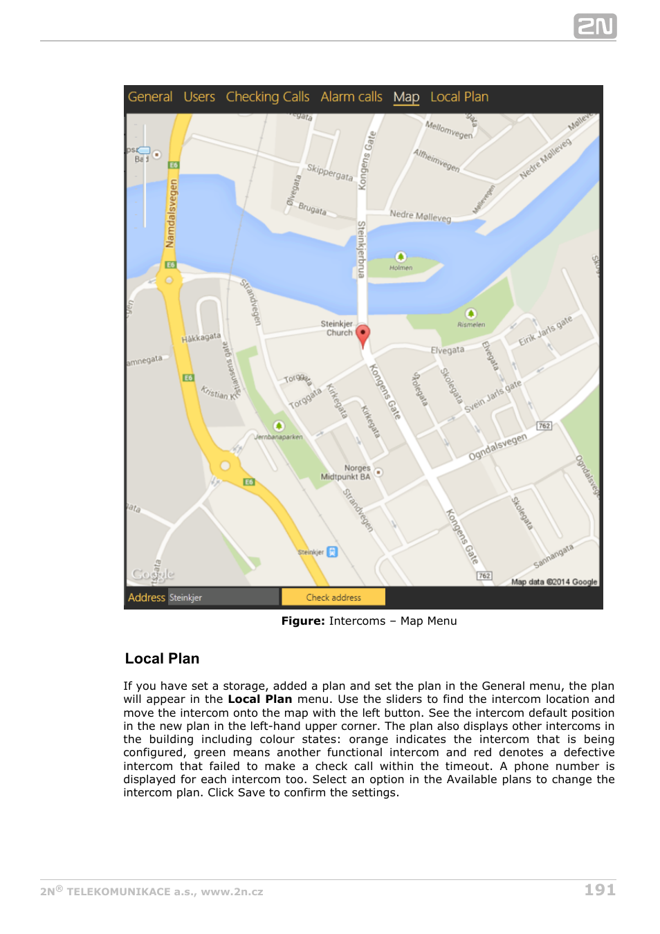 Local plan | 2N Lift8 v1.6.0 User Manual | Page 191 / 247