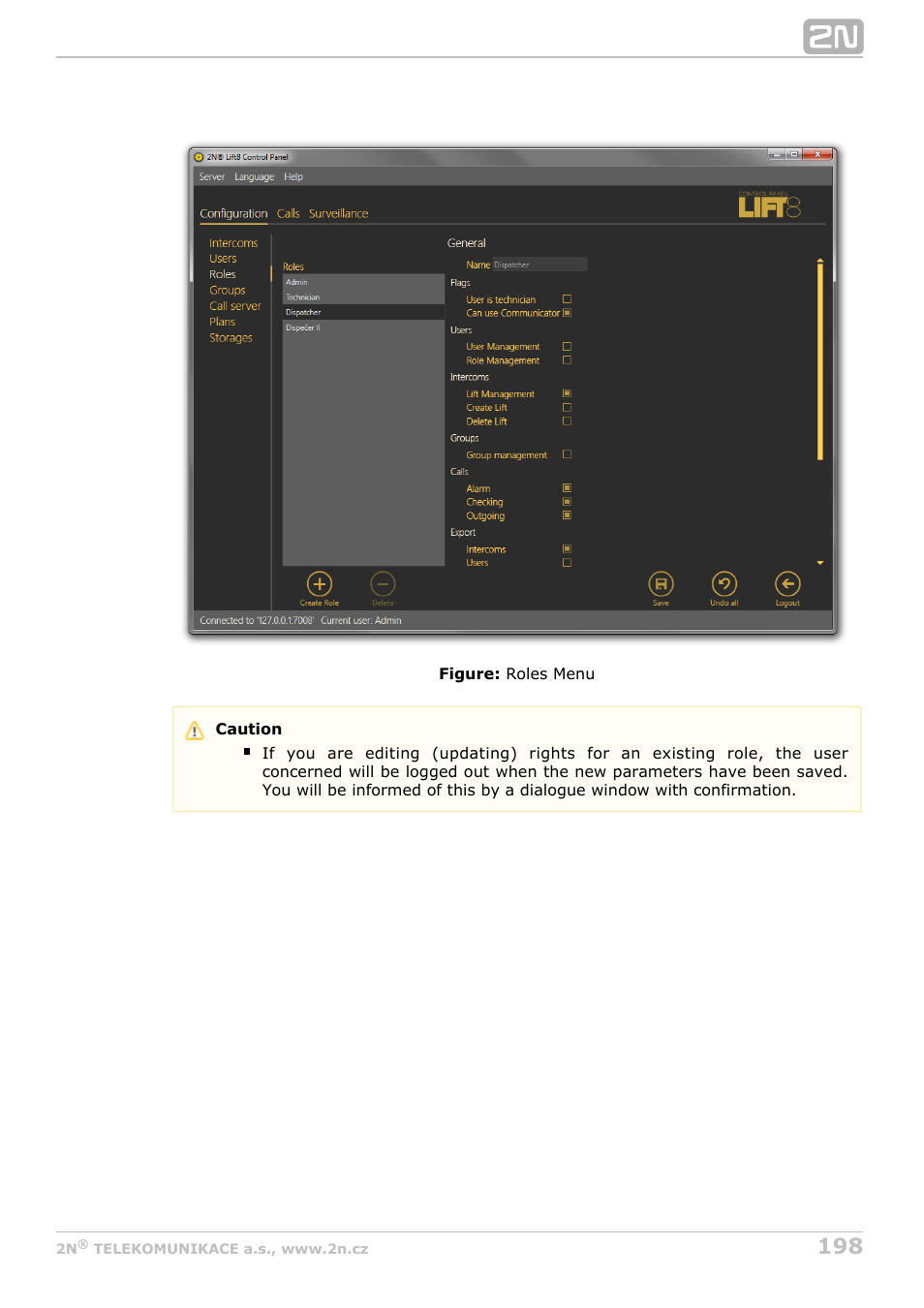 2N Lift8 v1.6.0 User Manual | Page 198 / 247