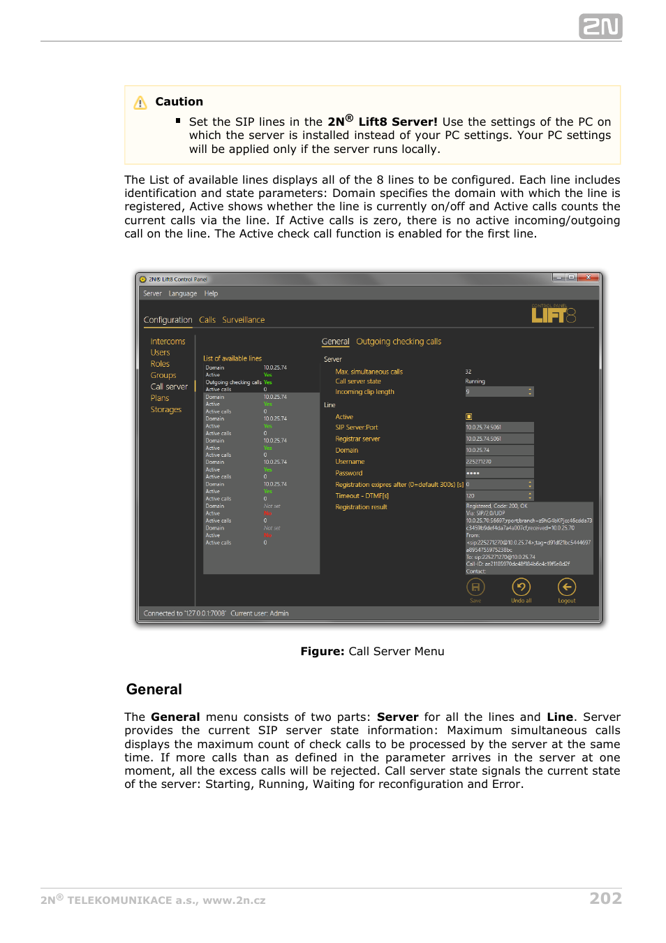 General | 2N Lift8 v1.6.0 User Manual | Page 202 / 247