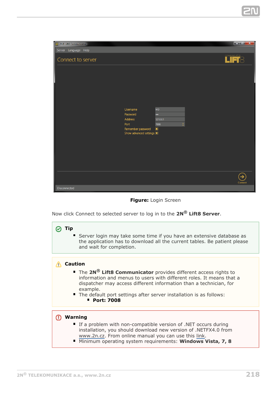 2N Lift8 v1.6.0 User Manual | Page 218 / 247