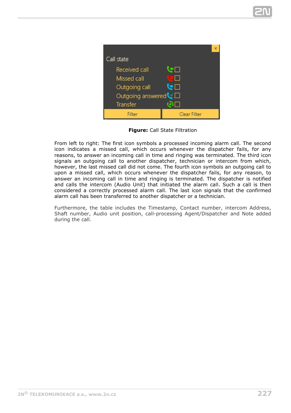 2N Lift8 v1.6.0 User Manual | Page 227 / 247