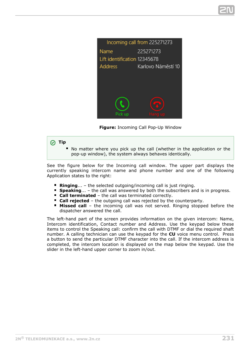 2N Lift8 v1.6.0 User Manual | Page 231 / 247