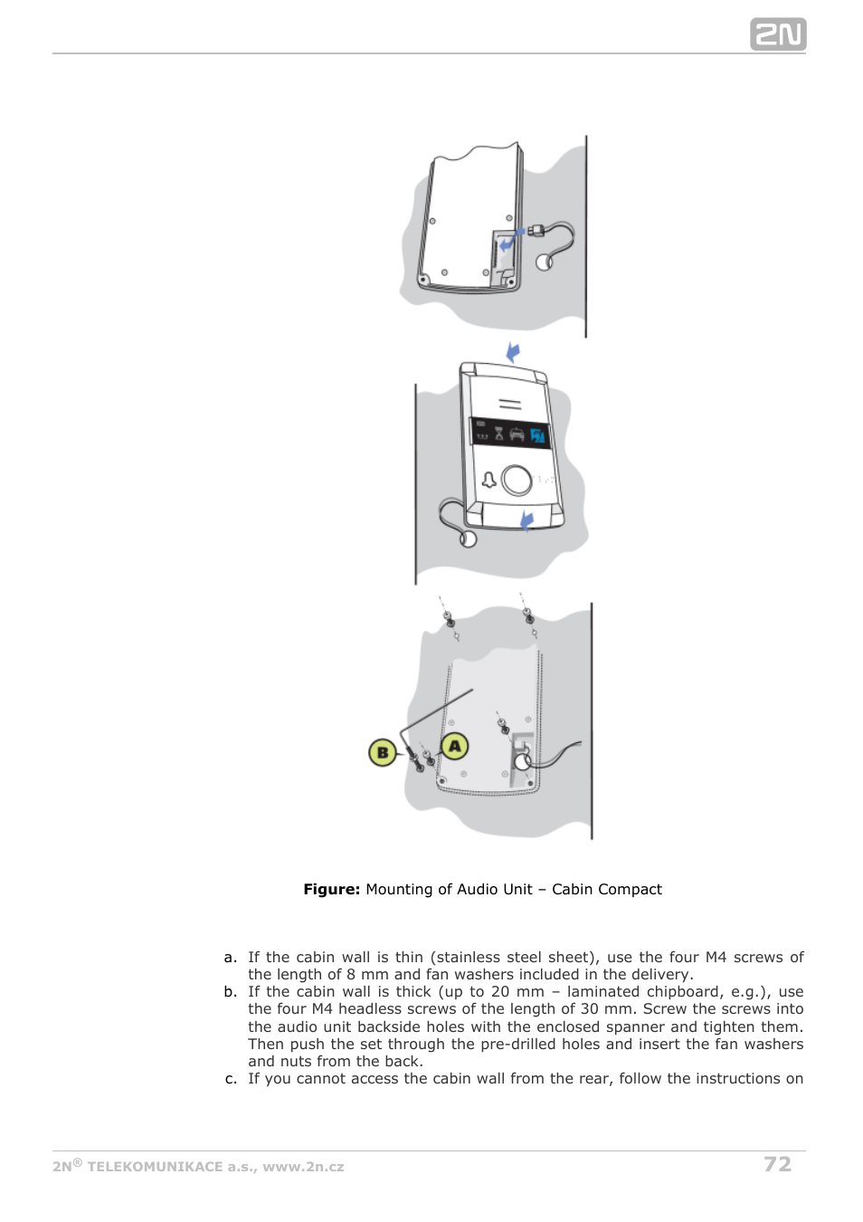 2N Lift8 v1.6.0 User Manual | Page 72 / 247