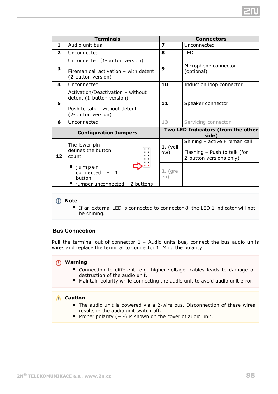 2N Lift8 v1.6.0 User Manual | Page 88 / 247