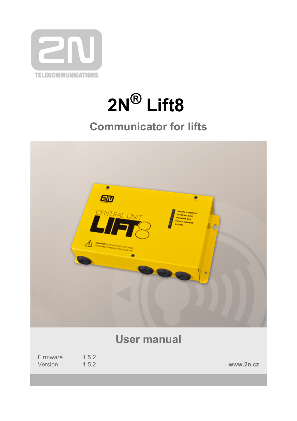 2N Lift8 v1.5.2 User Manual | 185 pages
