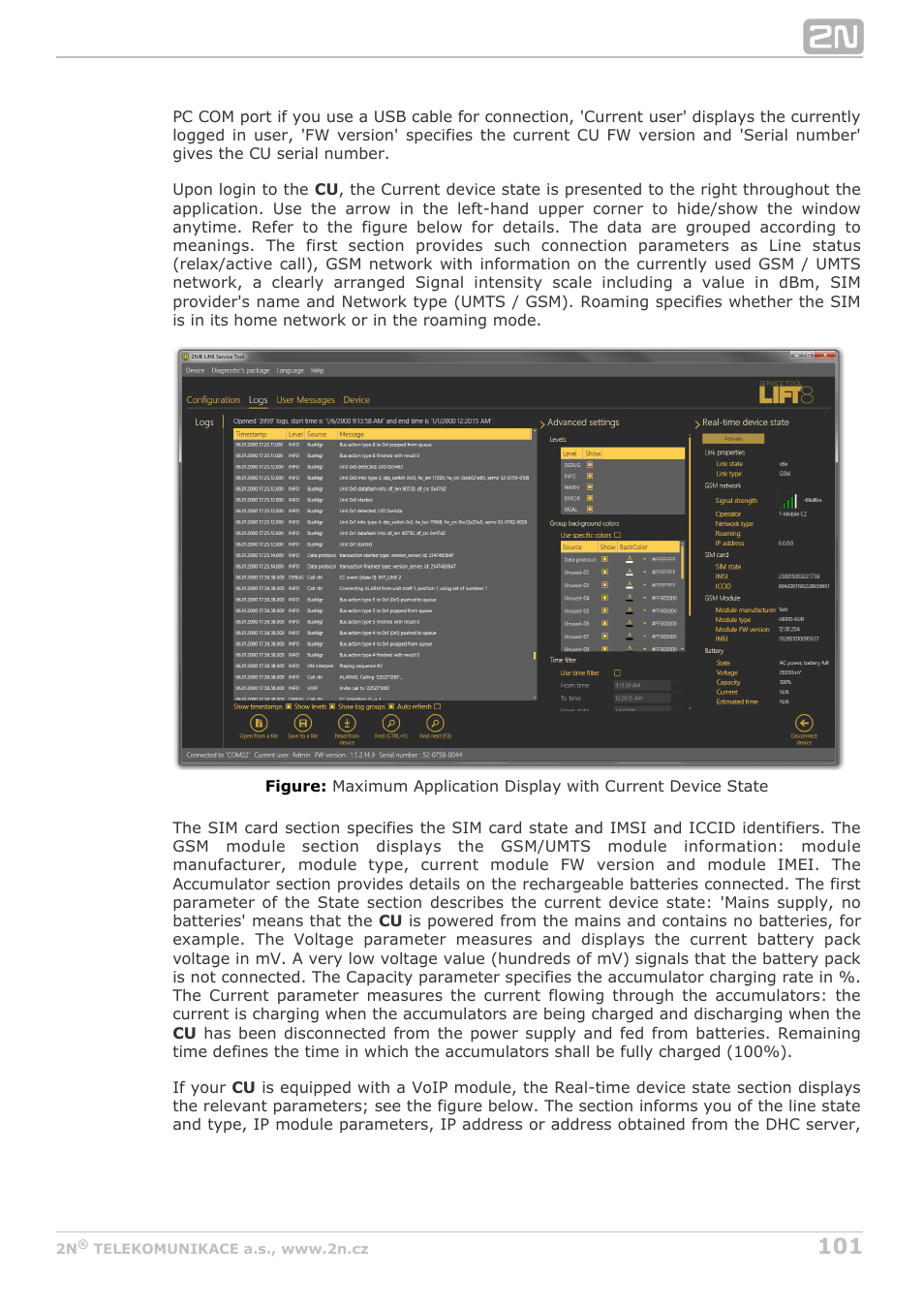 2N Lift8 v1.5.2 User Manual | Page 101 / 185