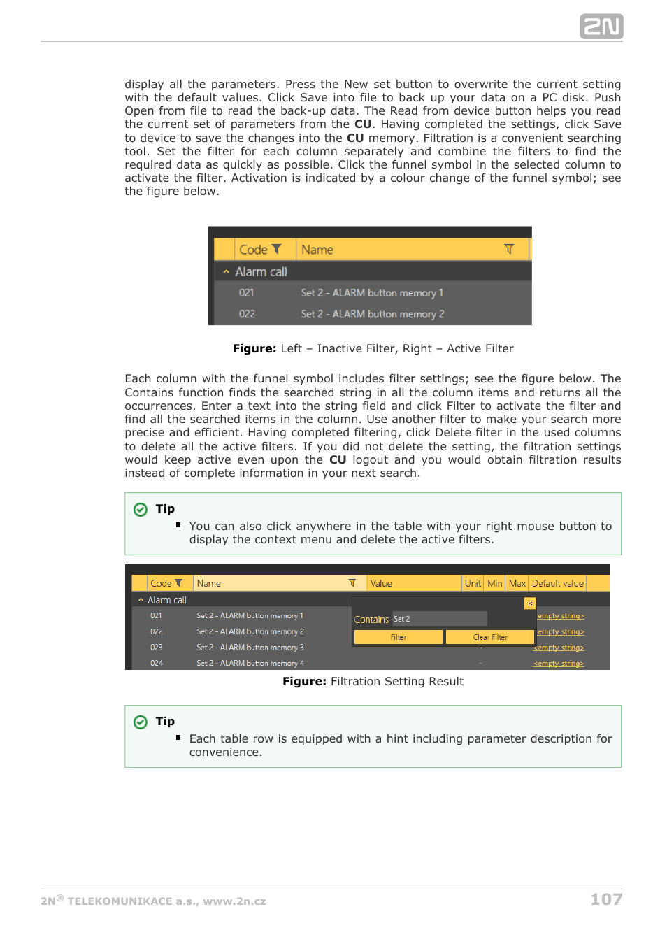 2N Lift8 v1.5.2 User Manual | Page 107 / 185