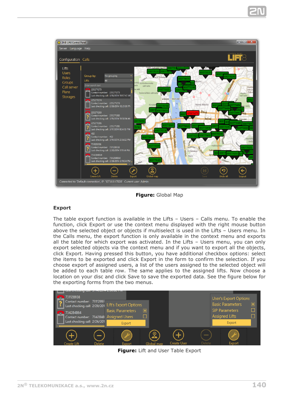 2N Lift8 v1.5.2 User Manual | Page 140 / 185