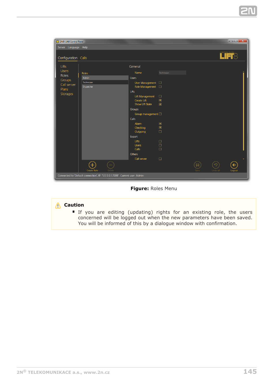 2N Lift8 v1.5.2 User Manual | Page 145 / 185