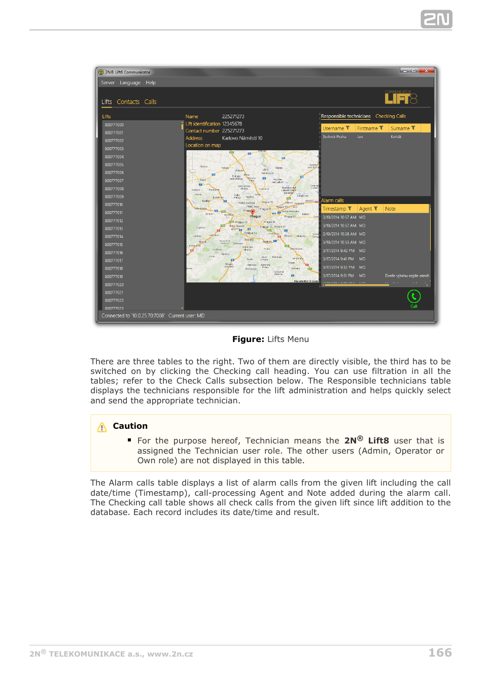 2N Lift8 v1.5.2 User Manual | Page 166 / 185