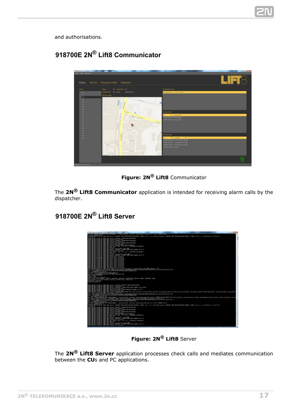 2N Lift8 v1.5.2 User Manual | Page 17 / 185