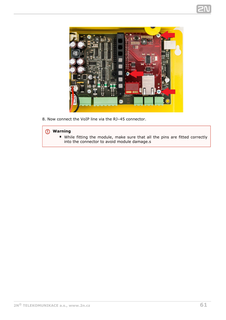 2N Lift8 v1.5.2 User Manual | Page 61 / 185