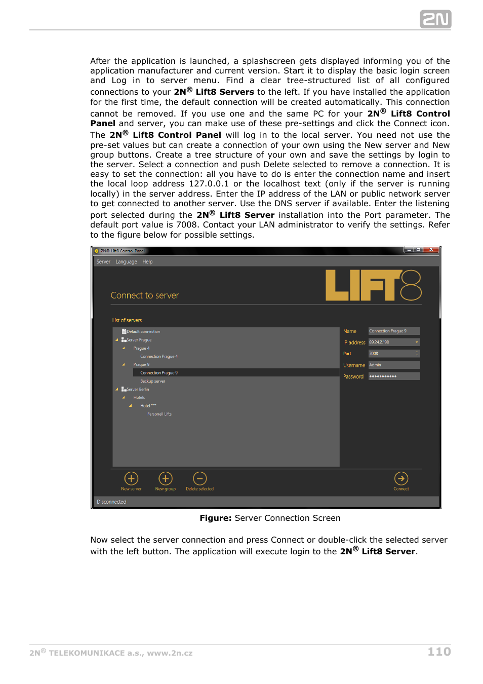 2N Lift8 v1.0 User Manual | Page 110 / 164