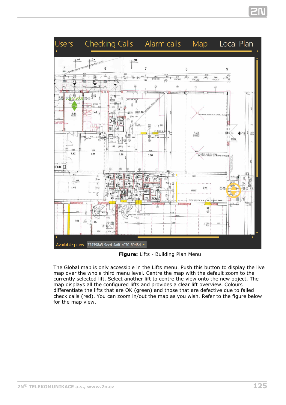 2N Lift8 v1.0 User Manual | Page 125 / 164