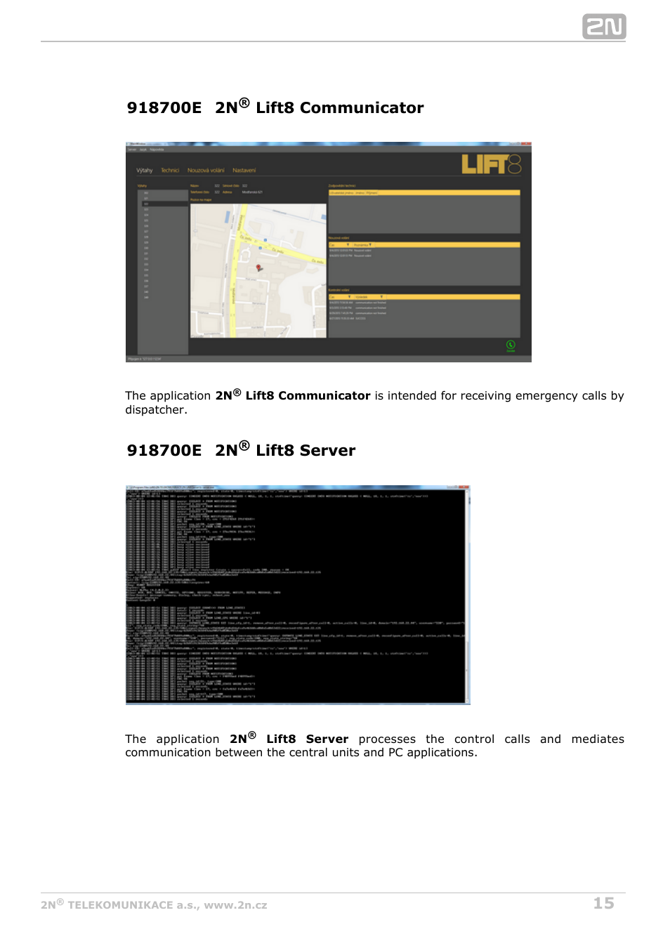 2N Lift8 v1.0 User Manual | Page 15 / 164