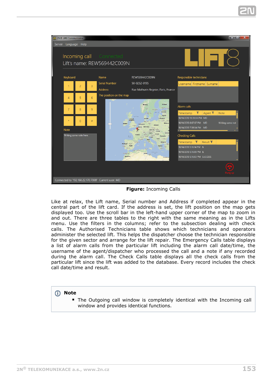 2N Lift8 v1.0 User Manual | Page 153 / 164