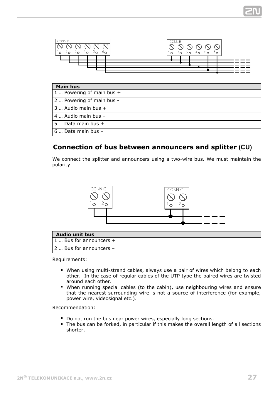 2N Lift8 v1.0 User Manual | Page 27 / 164