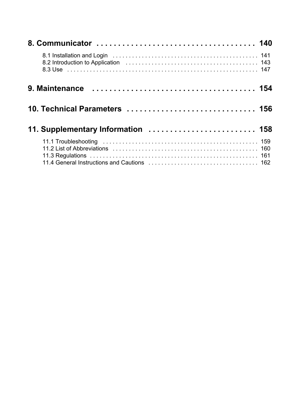 Communicator | 2N Lift8 v1.0 User Manual | Page 4 / 164