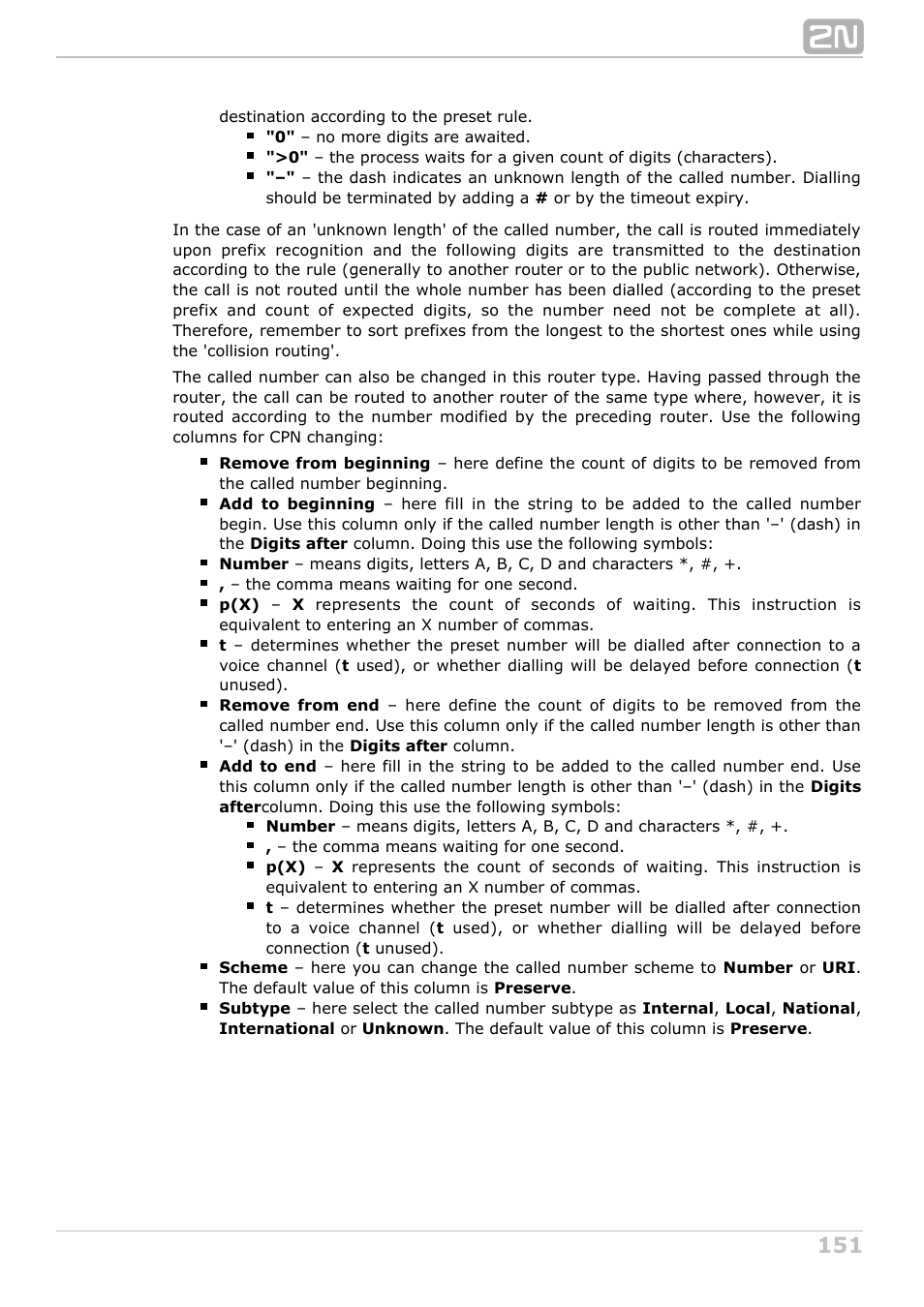 2N NetStar Admin manual User Manual | Page 151 / 282