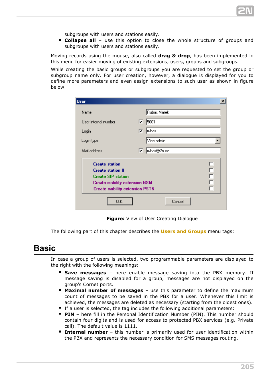Basic | 2N NetStar Admin manual User Manual | Page 205 / 282