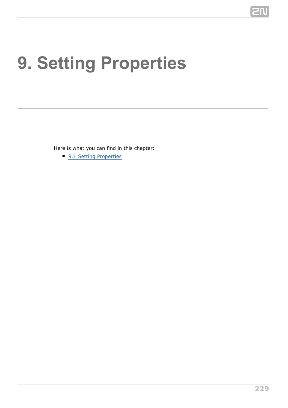 Setting properties | 2N NetStar Admin manual User Manual | Page 229 / 282