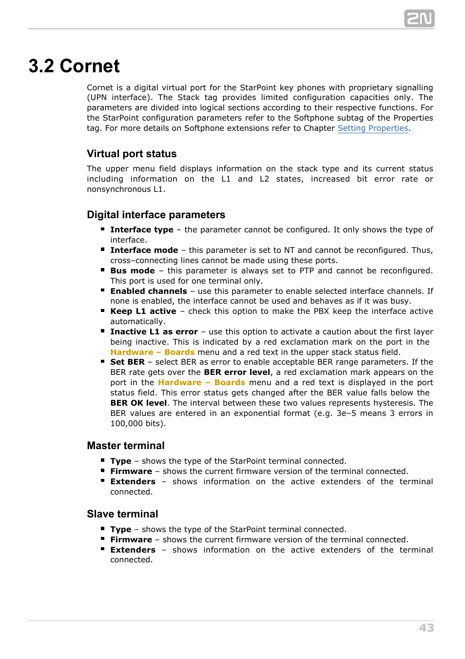 2 cornet | 2N NetStar Admin manual User Manual | Page 43 / 282