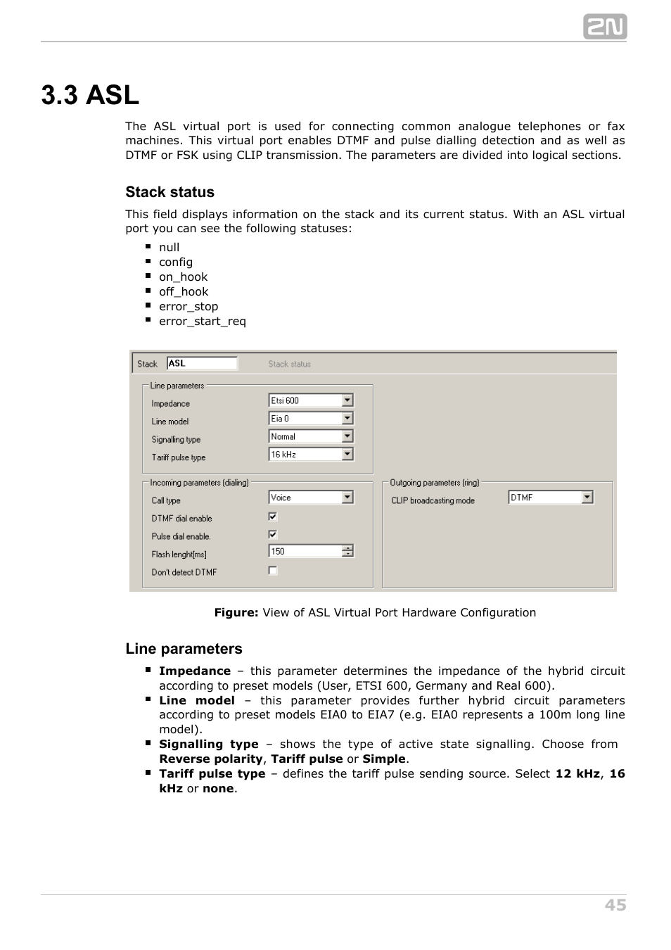 3 asl | 2N NetStar Admin manual User Manual | Page 45 / 282