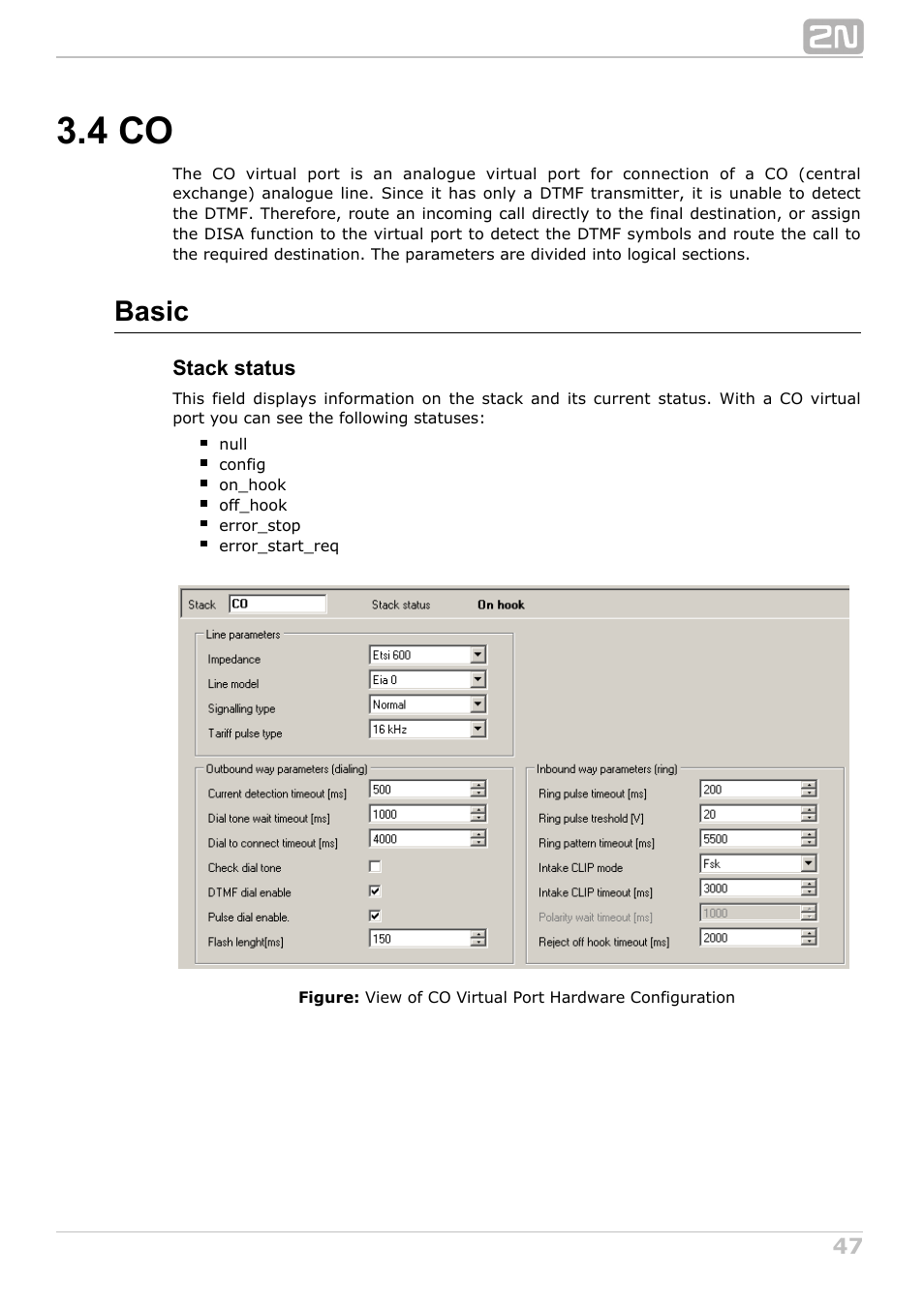 4 co, Basic | 2N NetStar Admin manual User Manual | Page 47 / 282