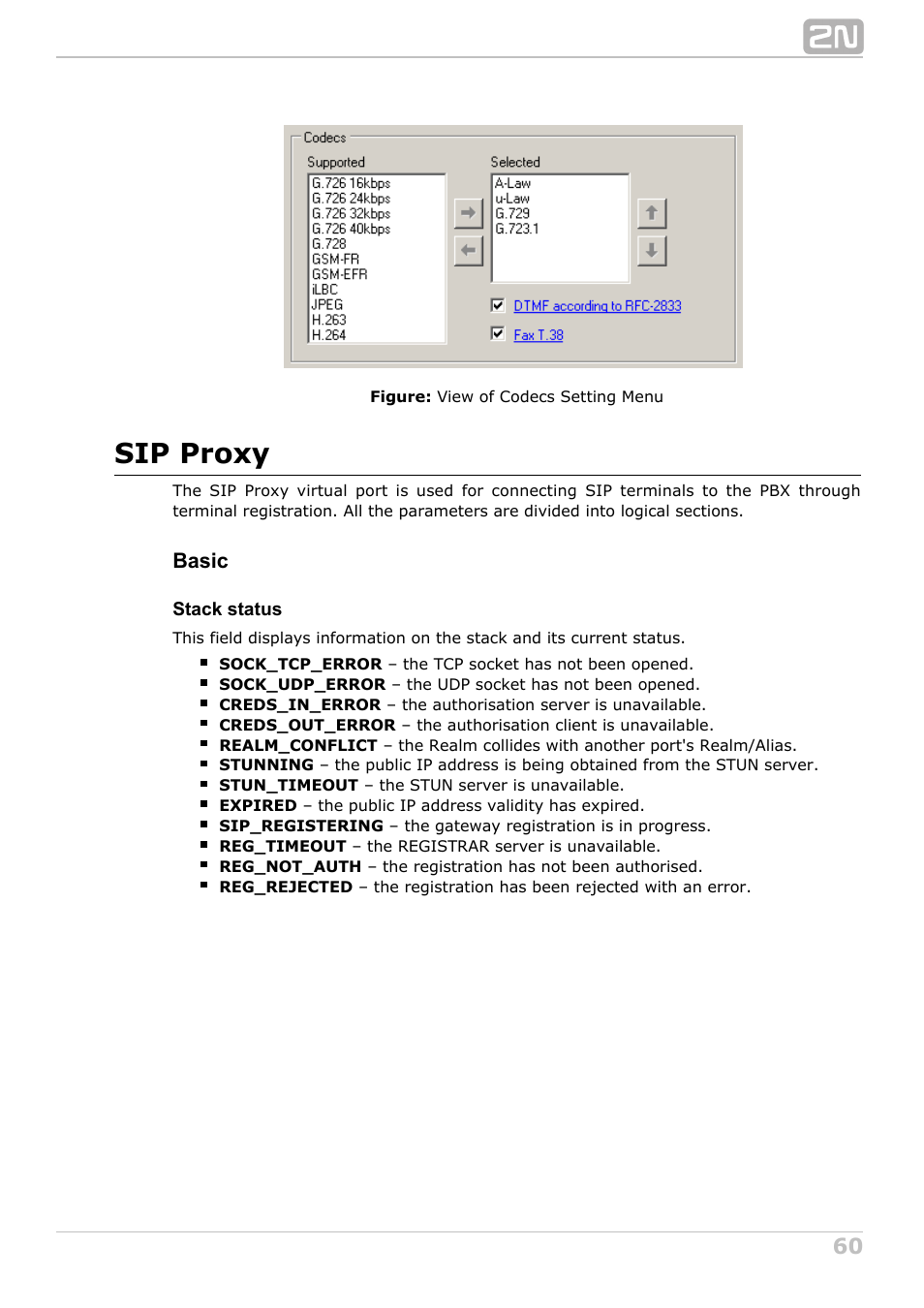 Sip proxy | 2N NetStar Admin manual User Manual | Page 60 / 282