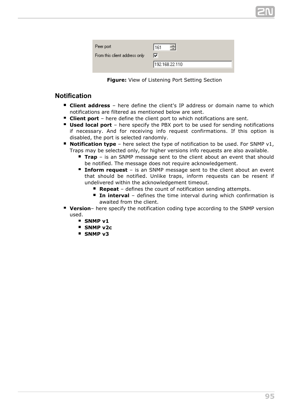 Notification | 2N NetStar Admin manual User Manual | Page 95 / 282