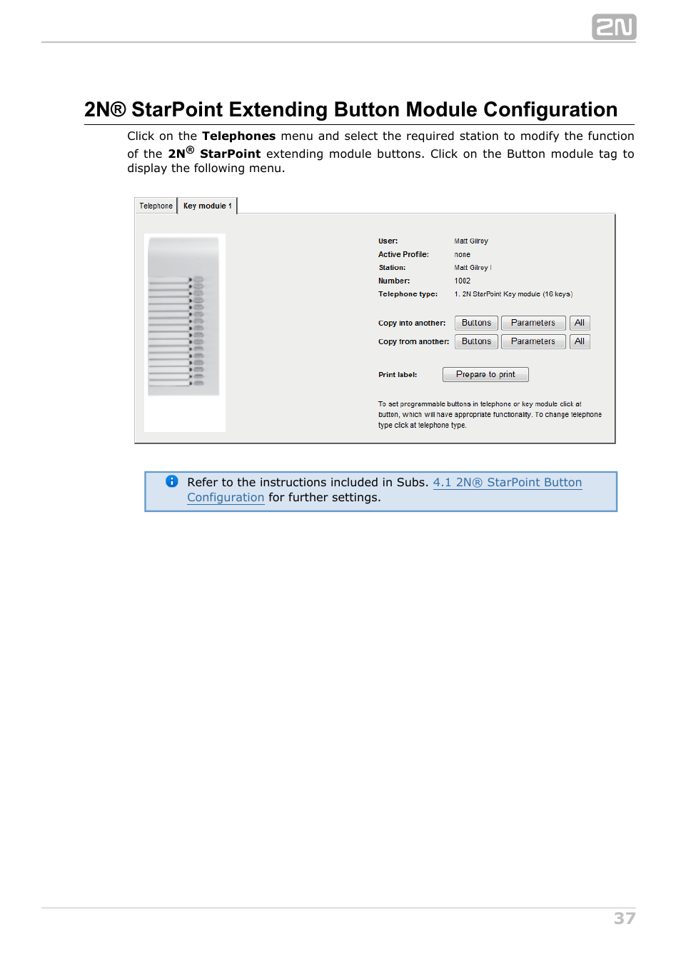 2N NetStar Assistant manual User Manual | Page 37 / 91