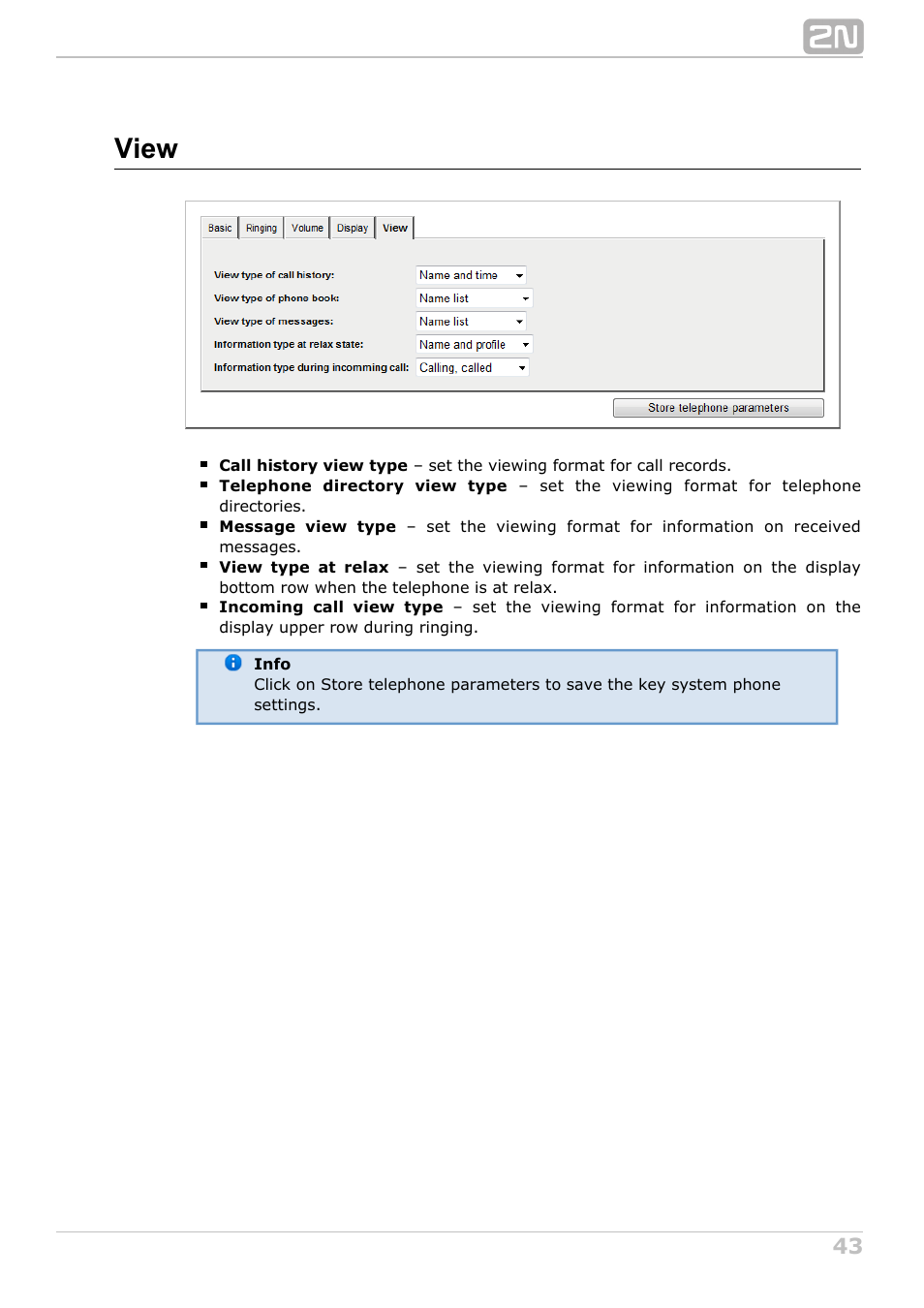 View | 2N NetStar Assistant manual User Manual | Page 43 / 91