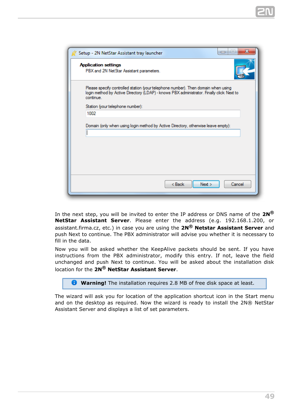 2N NetStar Assistant manual User Manual | Page 49 / 91