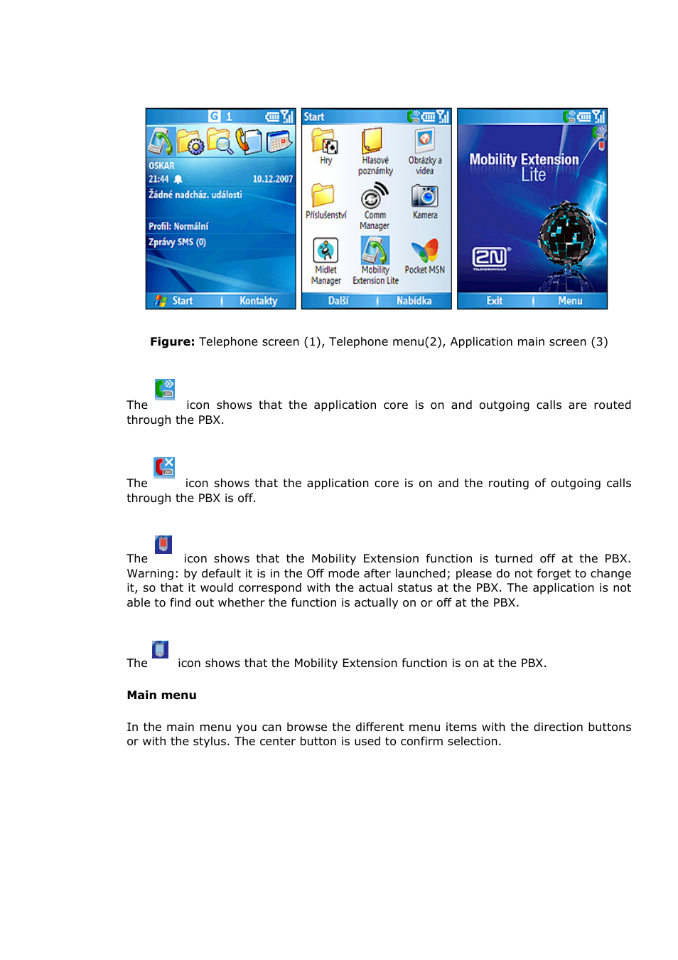 2N NetStar Help for WMobile ME Lite Application User Manual | Page 3 / 10