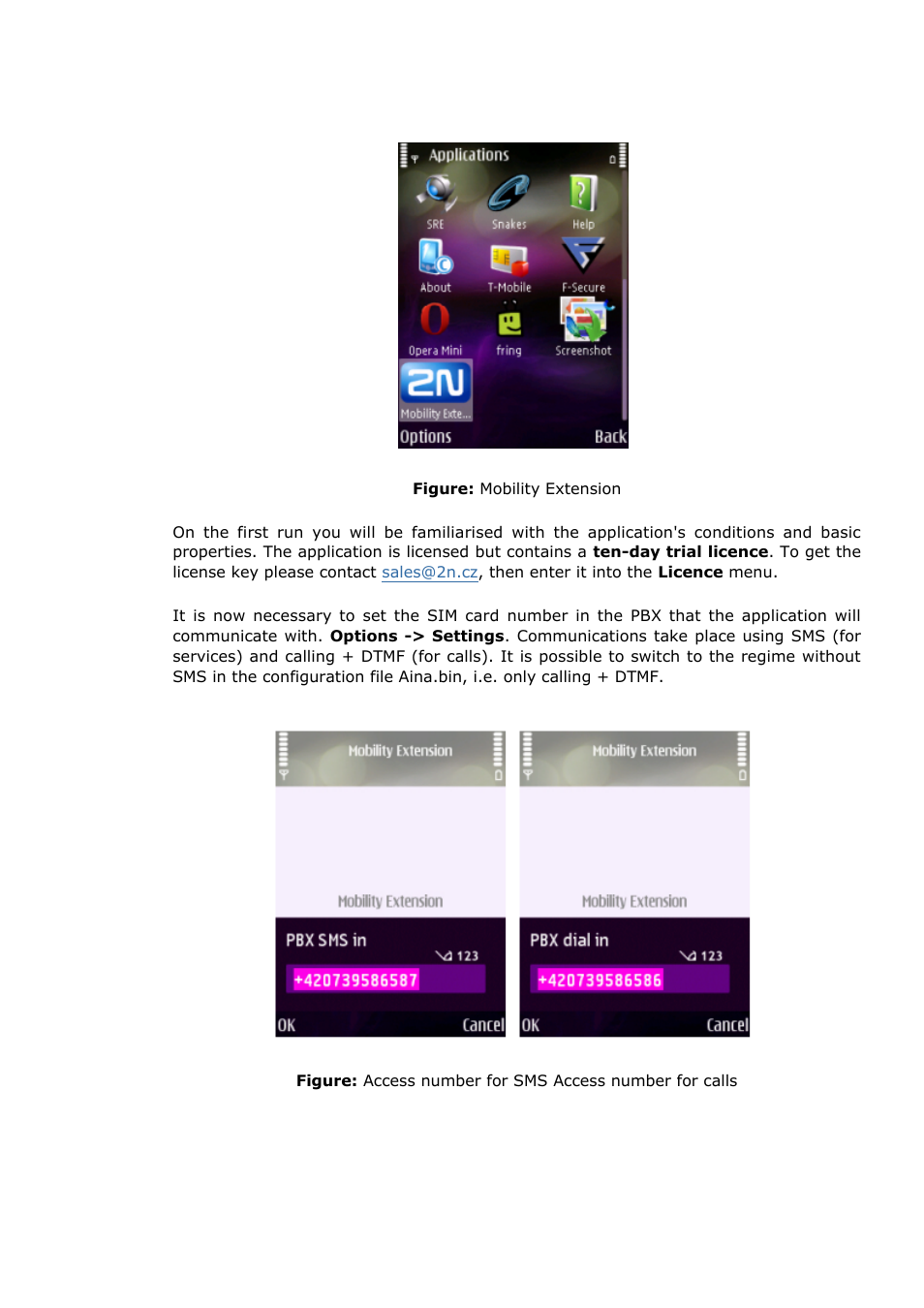 2N NetStar Help for Symbian ME Application User Manual | Page 3 / 7