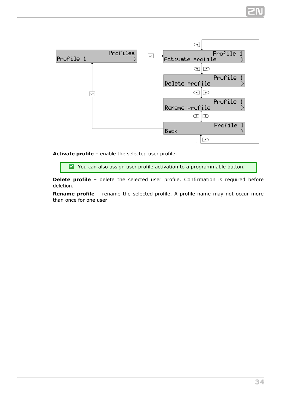 2N StarPoint manual User Manual | Page 34 / 60