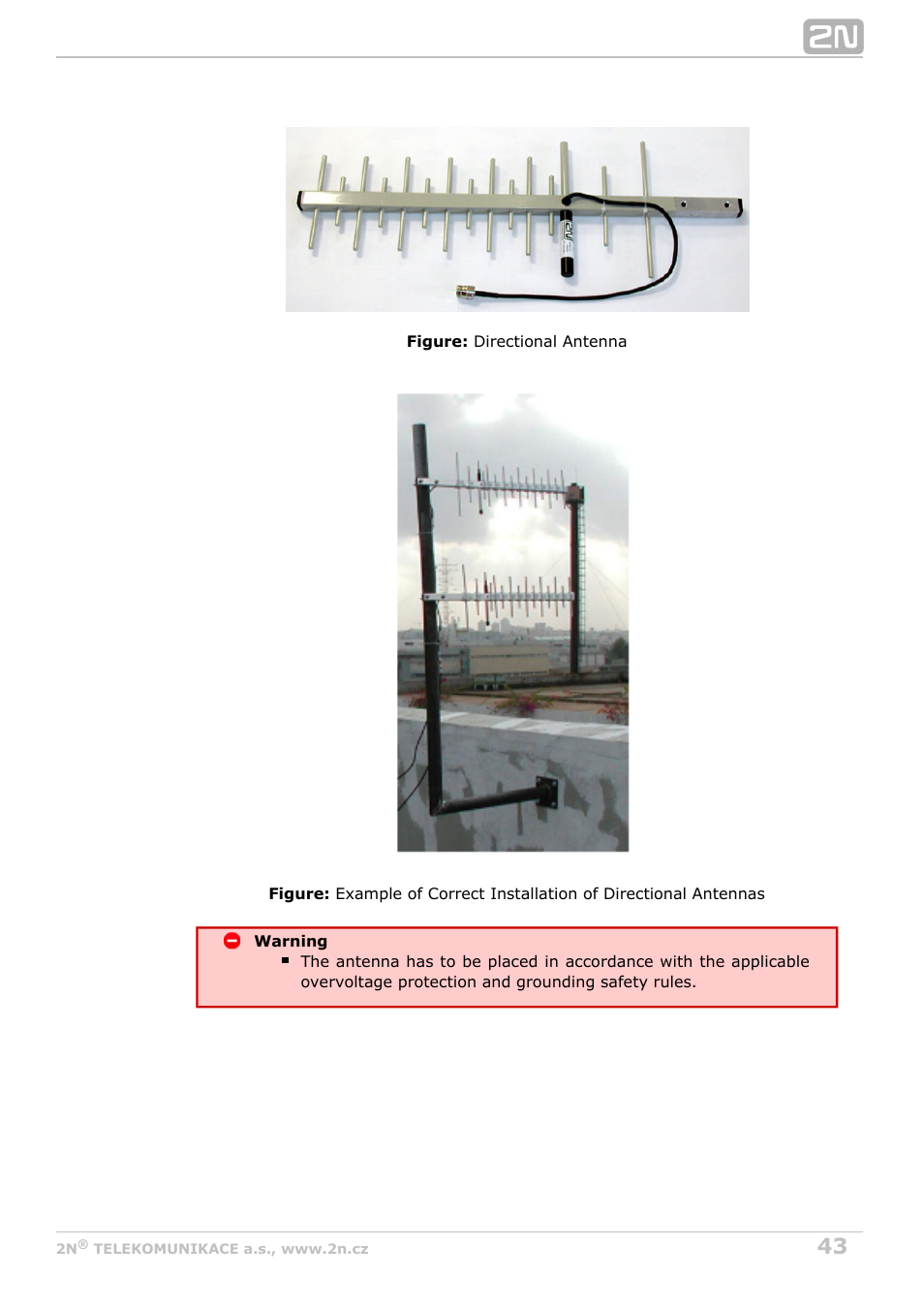 2N StarGate/BlueTower v5.3 User Manual | Page 43 / 192