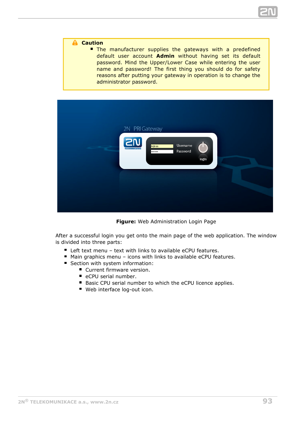 2N StarGate/BlueTower v5.2 User Manual | Page 93 / 162